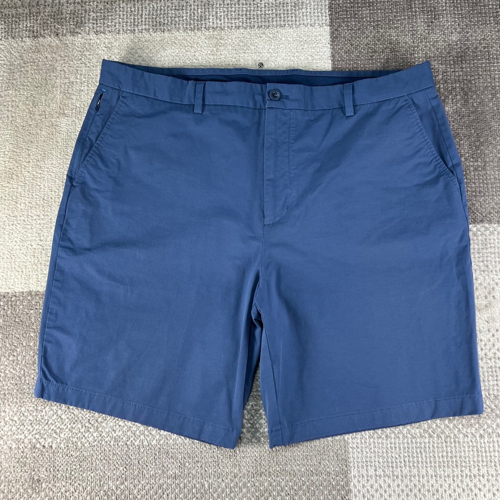 Vineyard Vines On-The-Go OTG Performance Shorts Mens 40 Blue 1H001073 Stretch